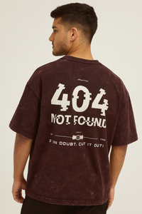 404 Not Found Oversized Tee