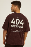 404 Not Found Oversized Tee
