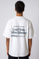 Less noise More Meaning Oversized Tee