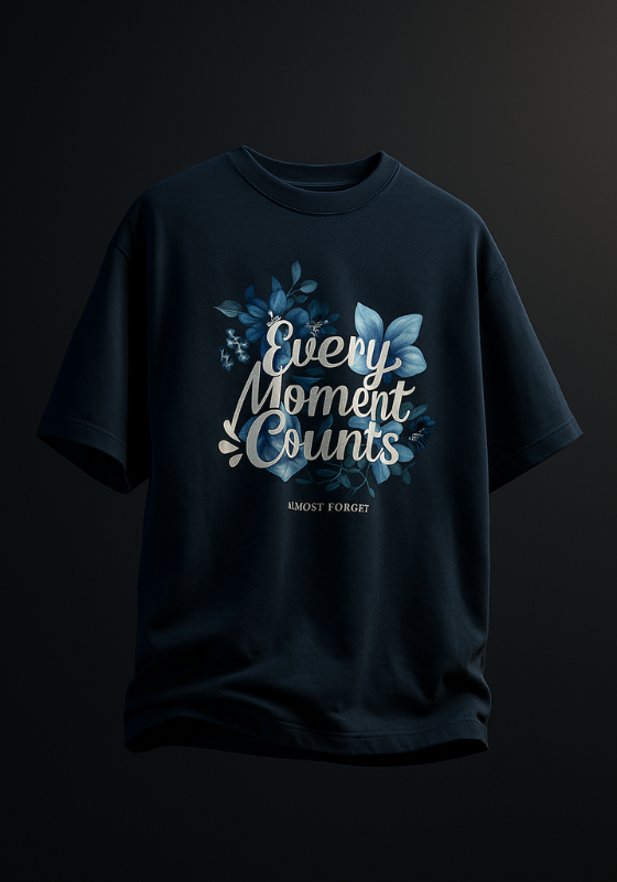 Every Moment Counts Oversized Tee