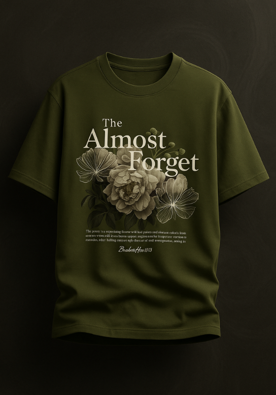 Peony Flower Oversized Tee