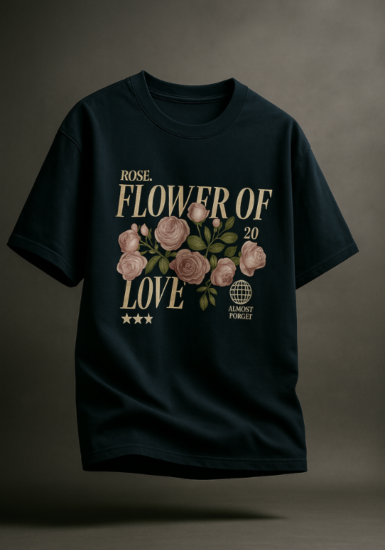 Flower of Love Oversized Tee