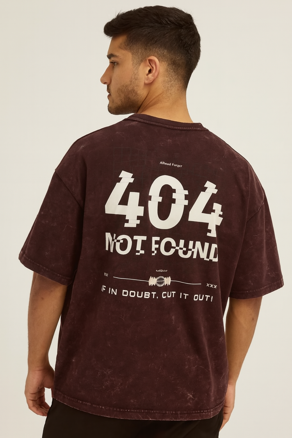 404 Not Found Oversized Tee