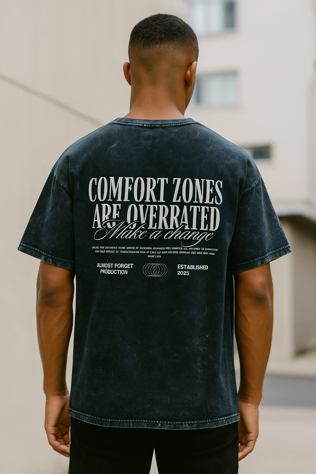 Comfort Zones are Overrated Oversized Tee