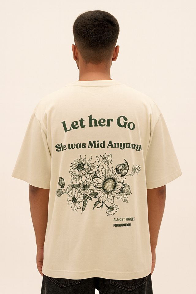 Let Her Go Oversized Tee