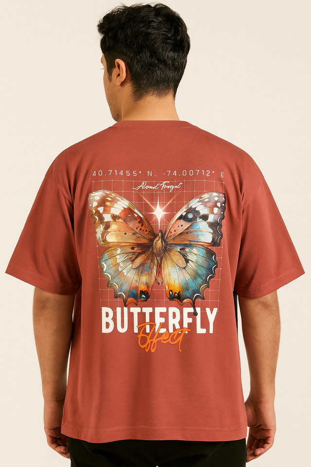 Butterfly Effect Oversized Tee
