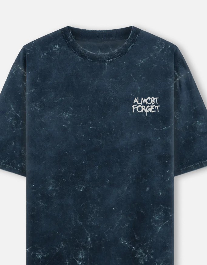 Unisex Acid Washed Oversized Tee